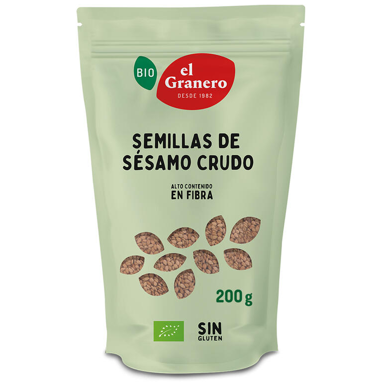 Semillas de sésamo crudo bio 200 g El Granero
