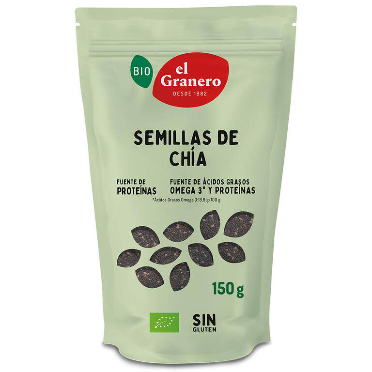 Semillas de Chía Bio, 150 g - El Granero