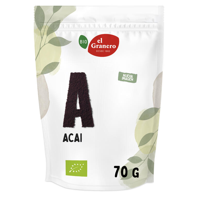 Açaí bio en polvo 70 g - superalimento para smoothies y bowls
