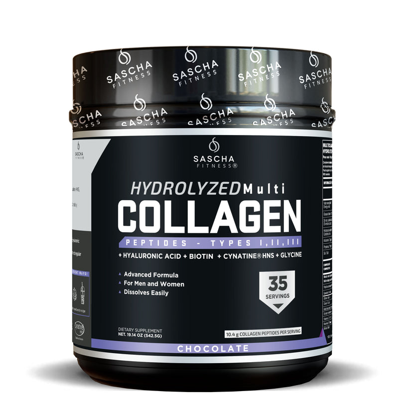 Colágeno multi hidrolizado sabor chocolate Sascha Fitness