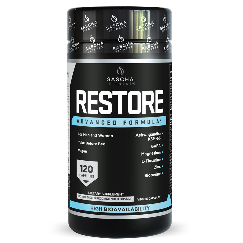 Restore Cortisol Night Support Sascha Fitness