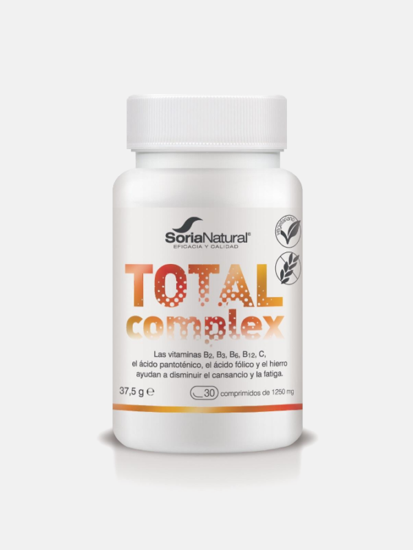 Total Complex 30 tablets - Soria Natural | CrisDietética-Supplements Online