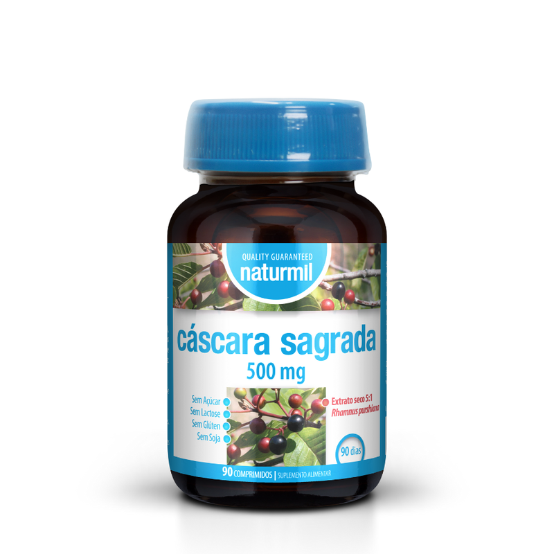 Naturmil Cascara Sagrada 500mg Tablets