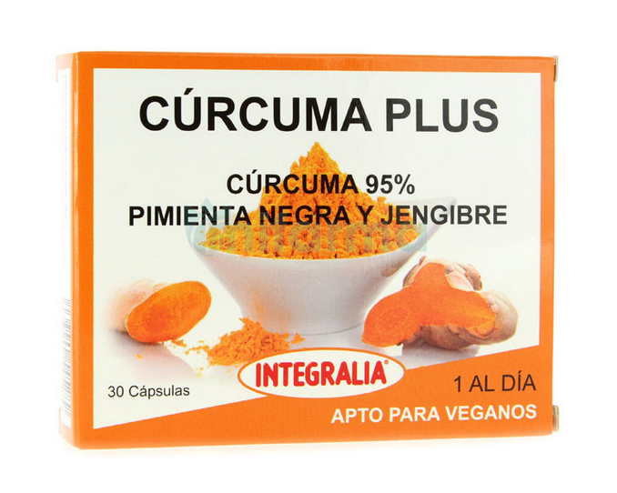 Curcuma Plus · Integralia · 30 cápsulas – Herbolario Salud Natural