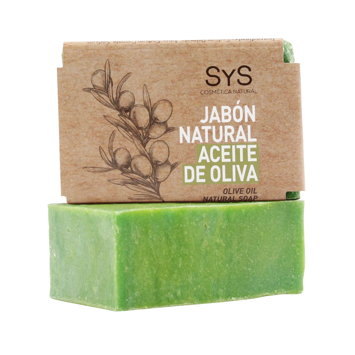 Jabón Natural SyS Aceite de Oliva 100gr - IDENTIKA BAEZA