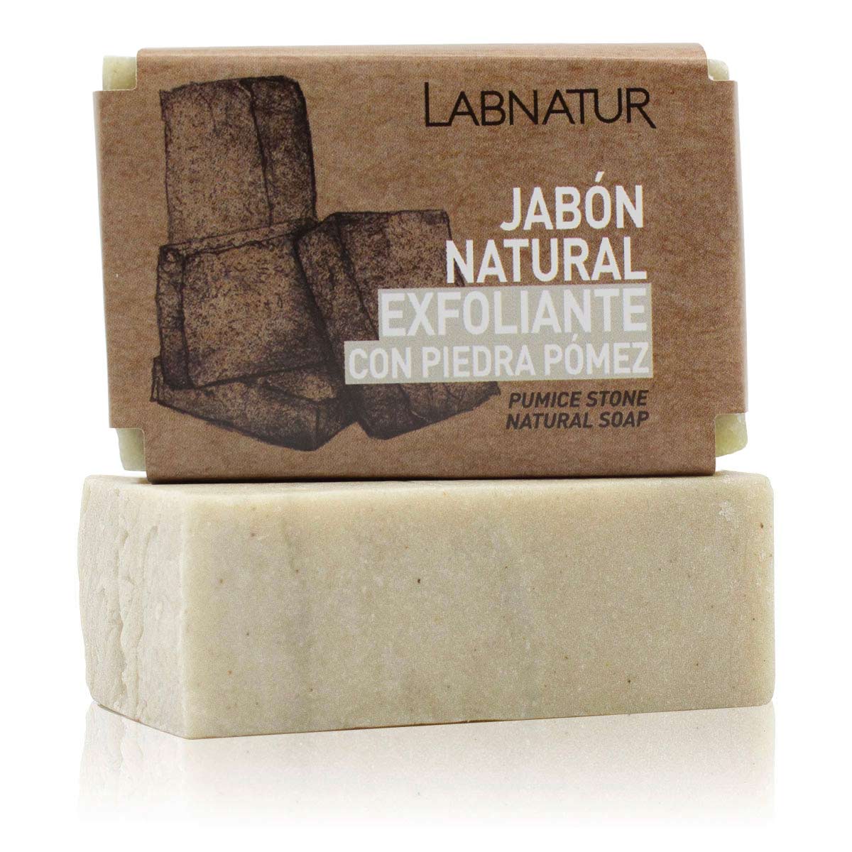 Comprar Jabón Natural Piedra Pómez 100g - Labnatur