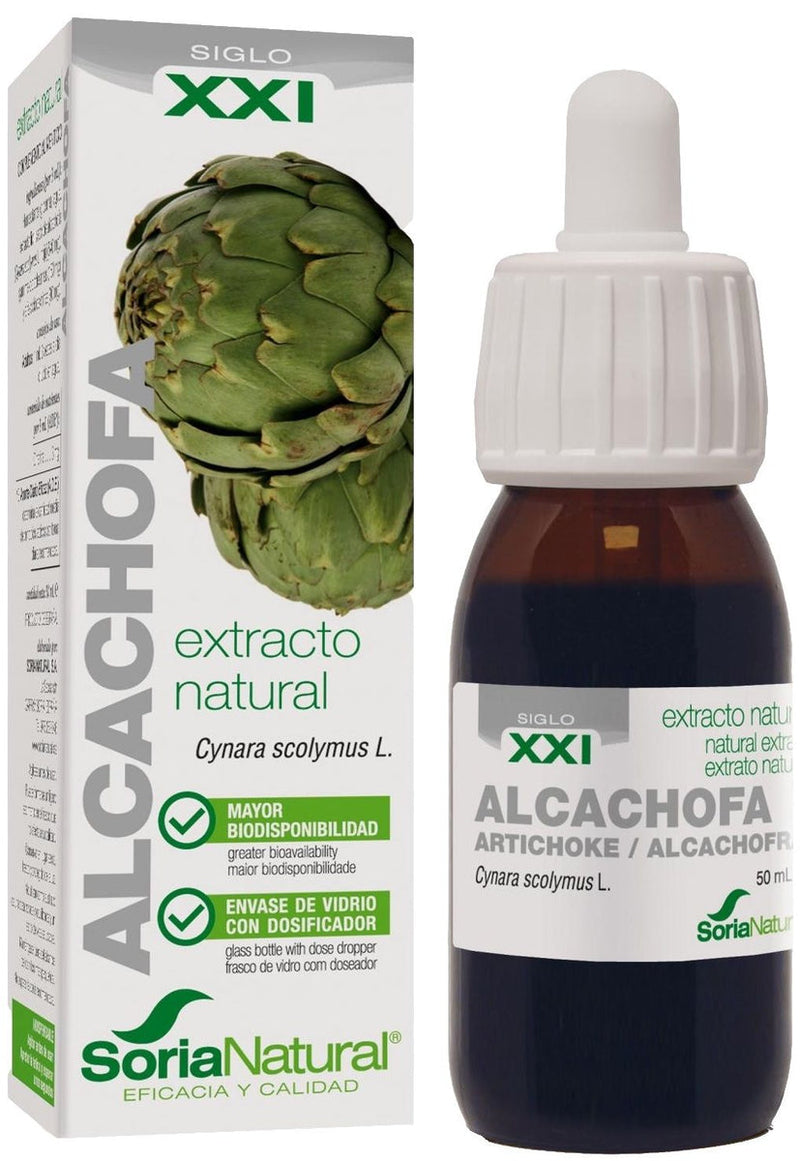 Extracto de Alcachofa XXI · Soria Natural · 50 ml – Herbolario Salud Natural