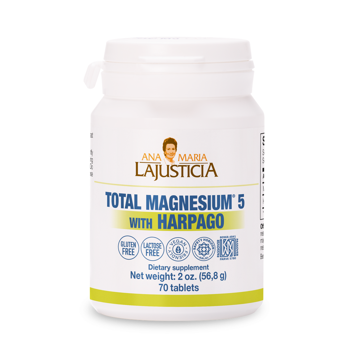 MAGNESIUM TOTAL 5 WITH HARPAGO -( Magnesium 5 IN 1 Complex) 35 DAYS / – Ana  Maria Lajusticia
