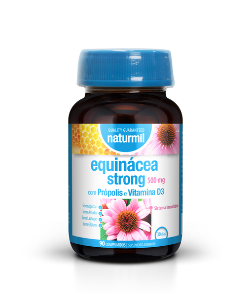 Echinacea Strong 500mg 90 Pills - Naturmil | CrisDietética-Suplementos  Online