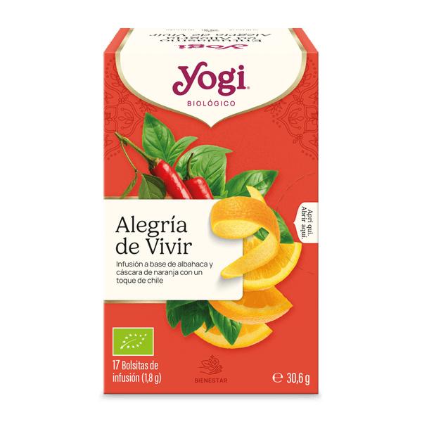 Alegría de Vivir Bio de Yogi Tea