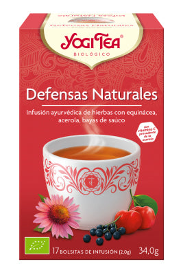 Infusión defensas naturales 17 bolsitas BIO Yogi Tea [4012824403215]
