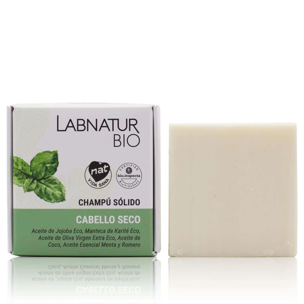 Comprar Champú Sólido Cabello Seco 75g - Labnatur Bio