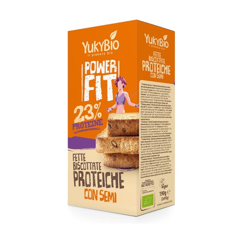 Comprar Pan tostado proteico semillas 190 g Yukybio | Naturitas