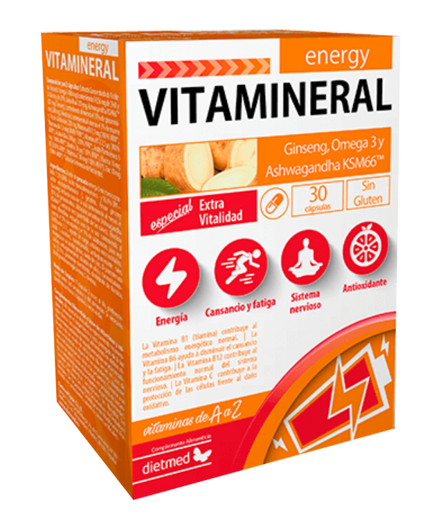 Vitamineral Energy | cápsulas de Dietmed