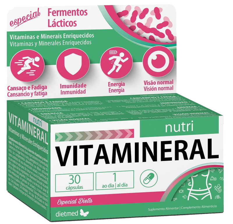 Vitamineral Nutri | cápsulas de Dietmed