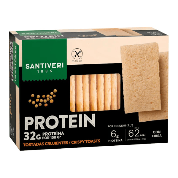 Tostadas Proteicas 115 gr. de Santiveri
