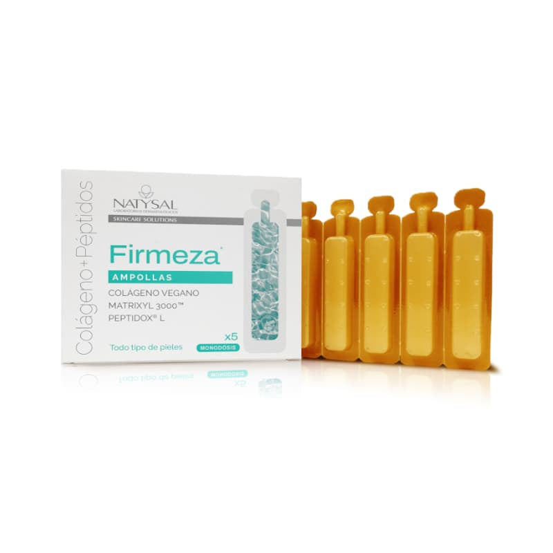 Ampollas Colágeno + Péptidos Firmeza (Caja 5 Monodosis) de Natysal