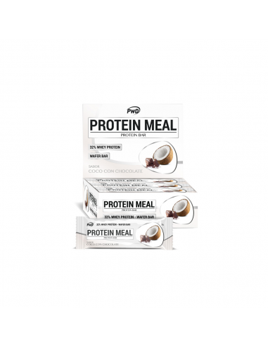 Barrita Proteína Meal Coco con Chocolate 12x35g de PWD