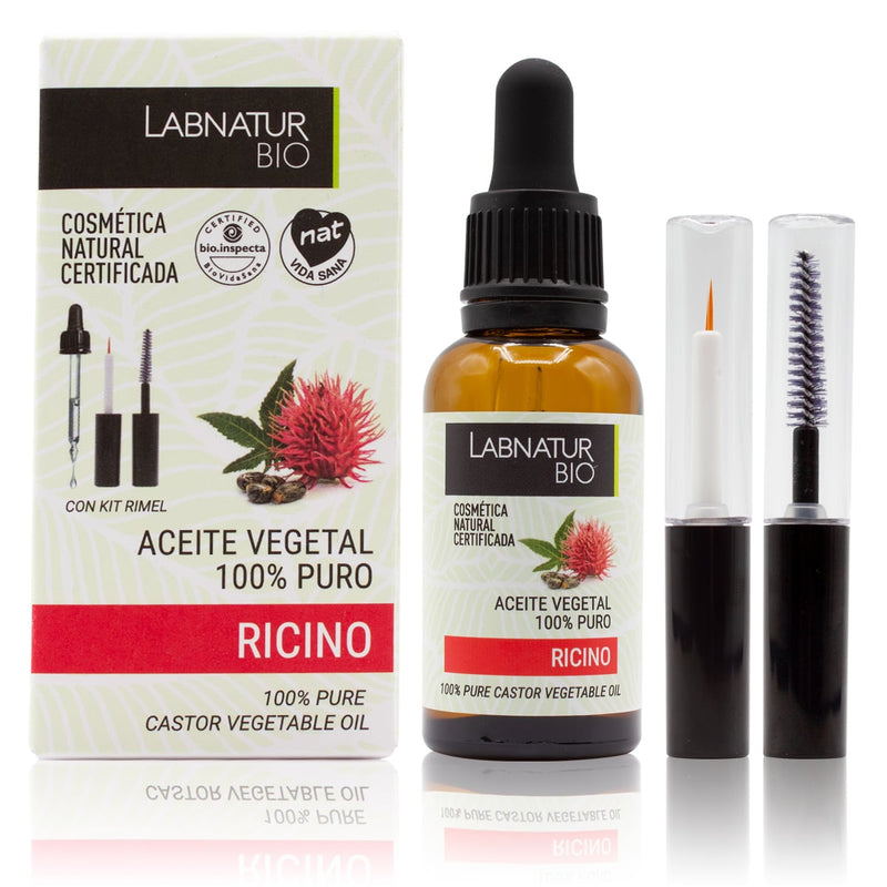 Aceite Ricino 100% Puro + Kit Rimel 30ml - Labnatur Bio