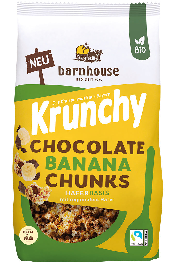 Krunchy Chocolate Banana Chunks – Barnhouse Onlineshop
