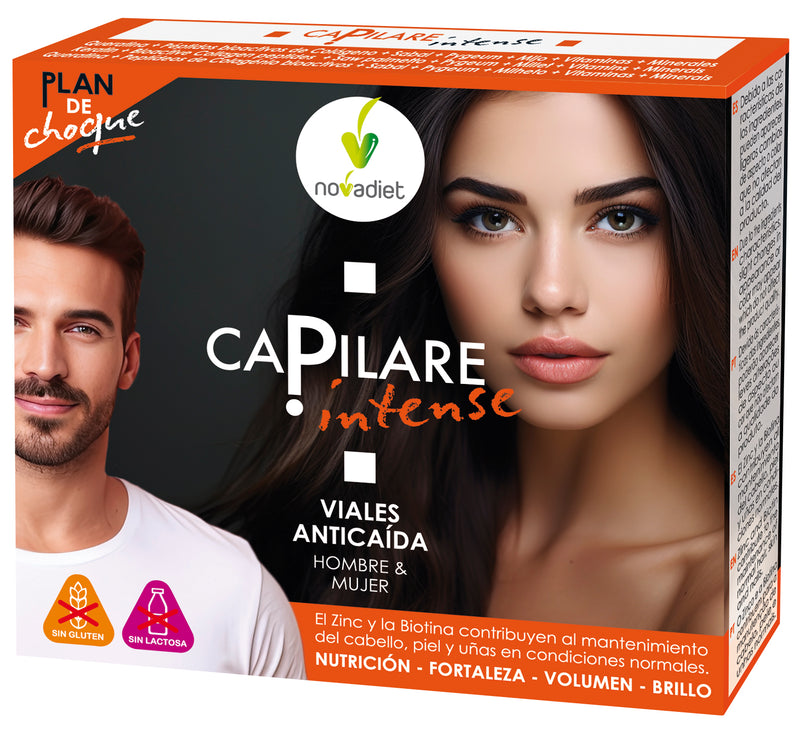 Capilare Intense Novadiet 10 viales anticaida cabello
