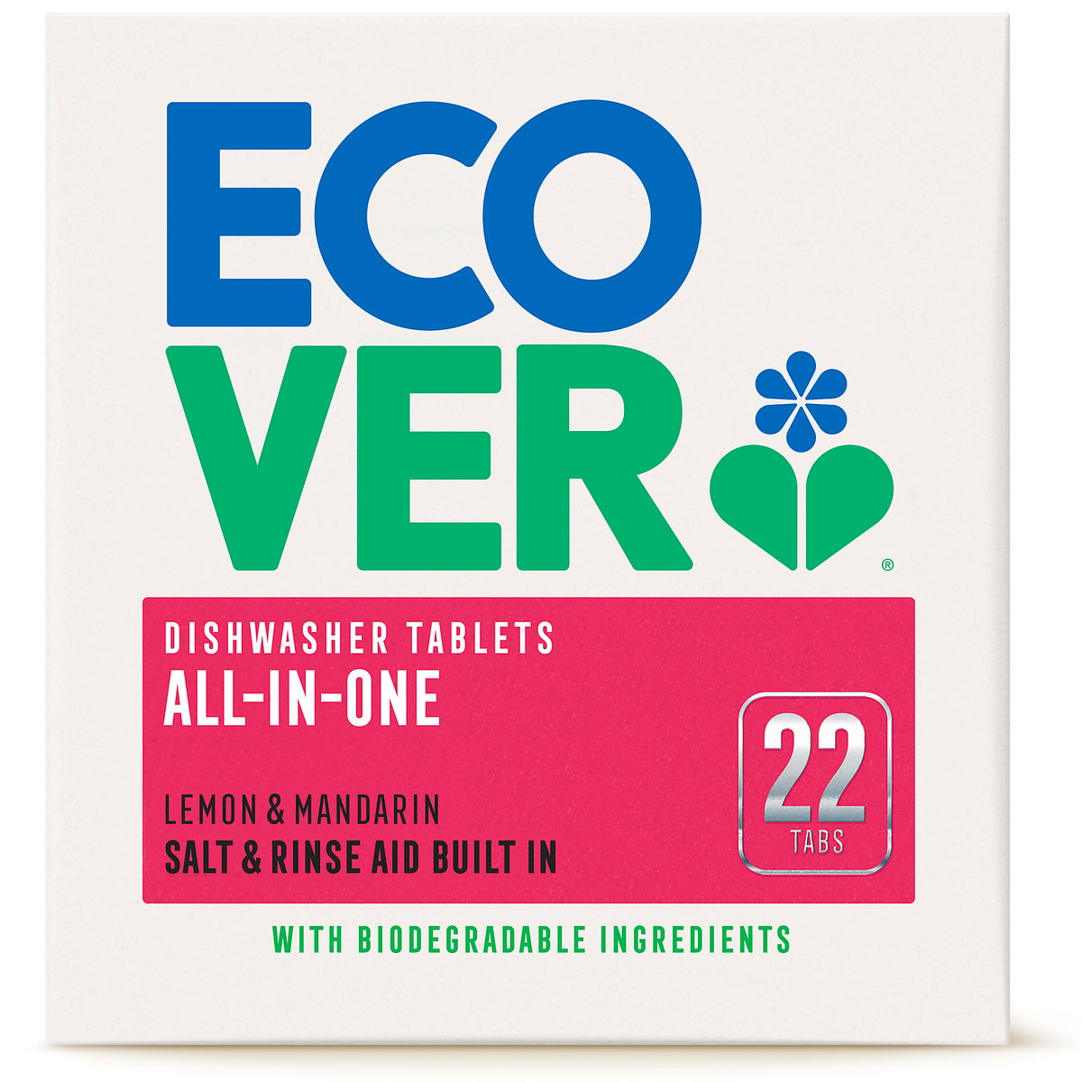 Buy Ecover All-in-One Dishwasher Tabs 22 Pack | Official Site