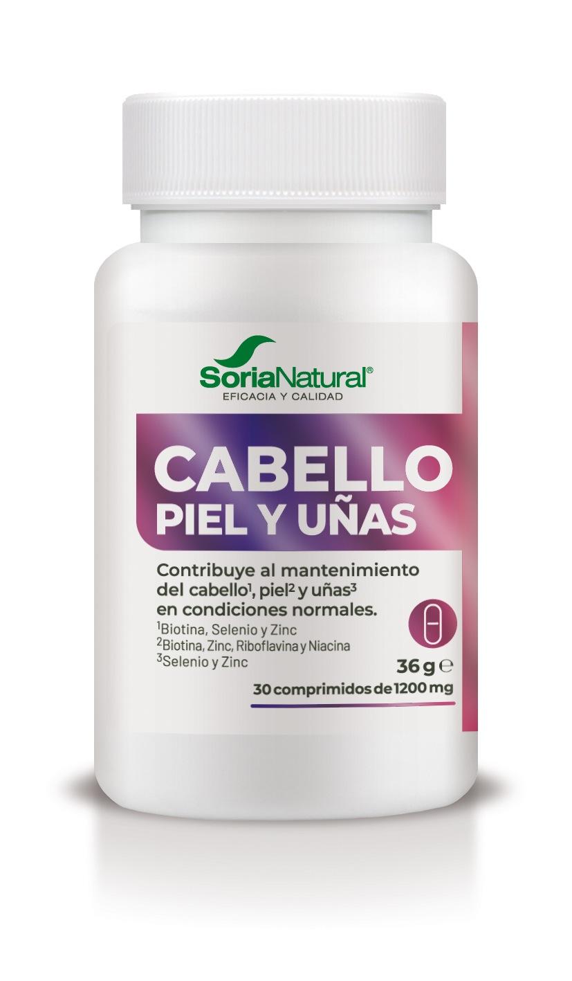 Cabello, piel y uñas multivitamin supplement - Tablets Soria Natural | Soria  Natural