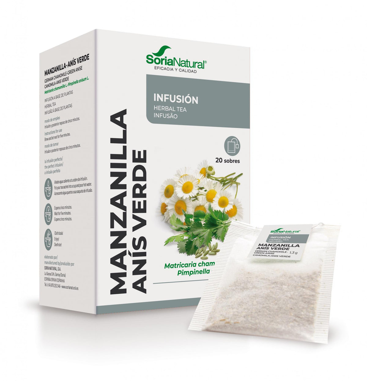 Chamomile-Anise Infusion | Soria Natural