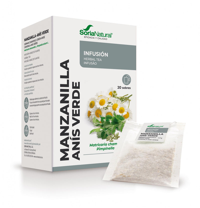 Chamomile-Anise Infusion | Soria Natural