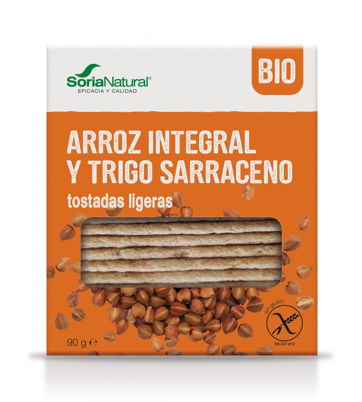 Rice crackerbread with buckwheat | Soria Natural