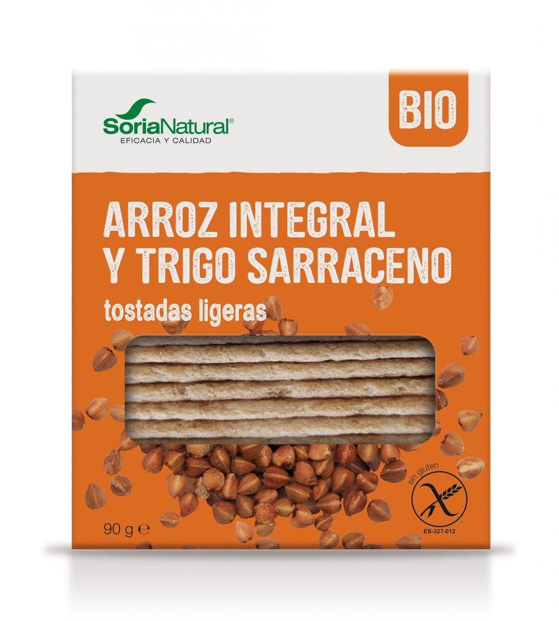 Rice crackerbread with buckwheat | Soria Natural
