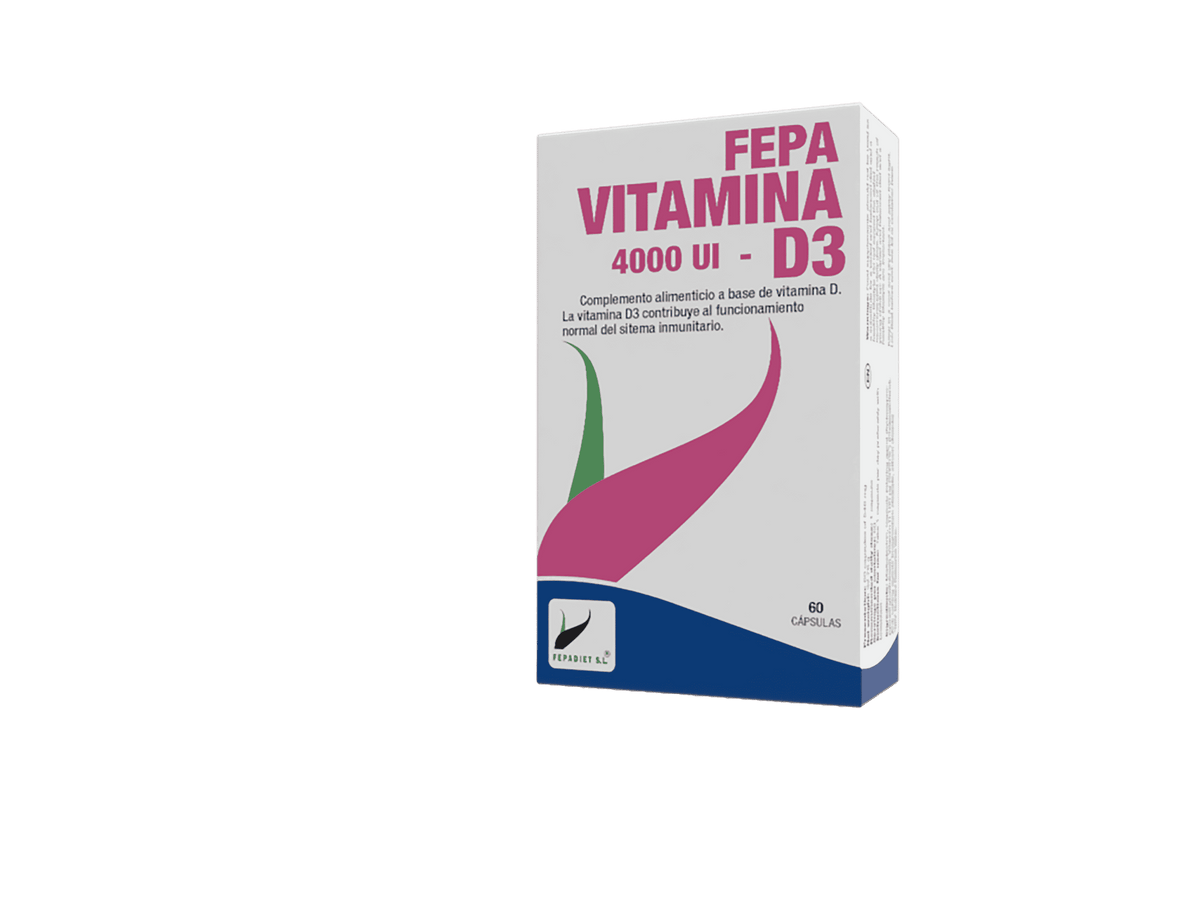 Fepa Vitamina D3 cápsulas