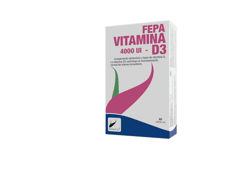 Fepa Vitamina D3 cápsulas