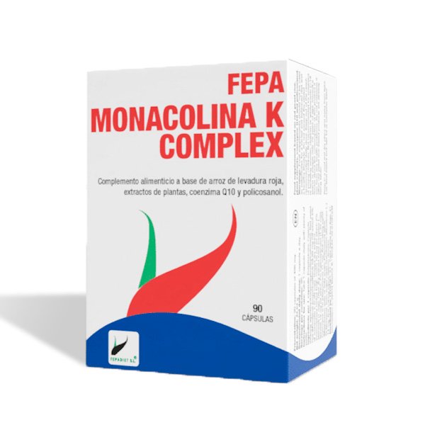 Fepa Monacolina K Complex 90 Cápsulas | Herbolario Ágave