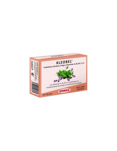 Kleobel Probióticos Bardana 60 Comprimidos Integralia | Dietcenter.es