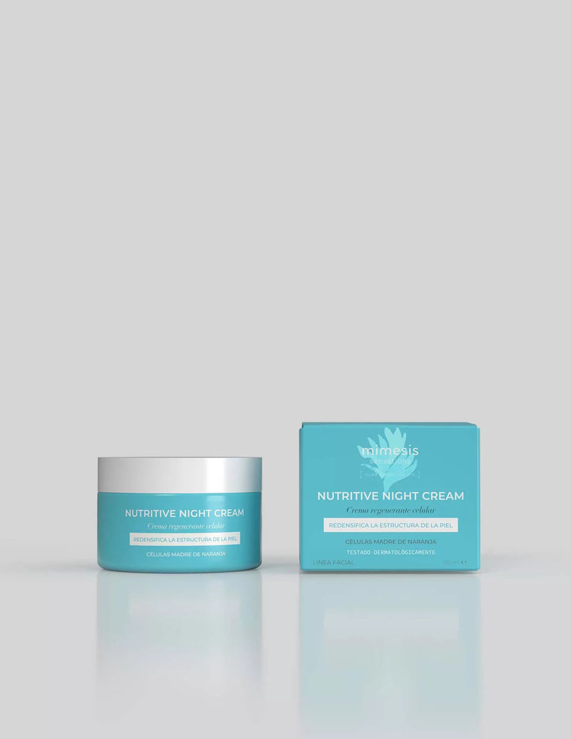 Crema nutritiva de noche antiedad