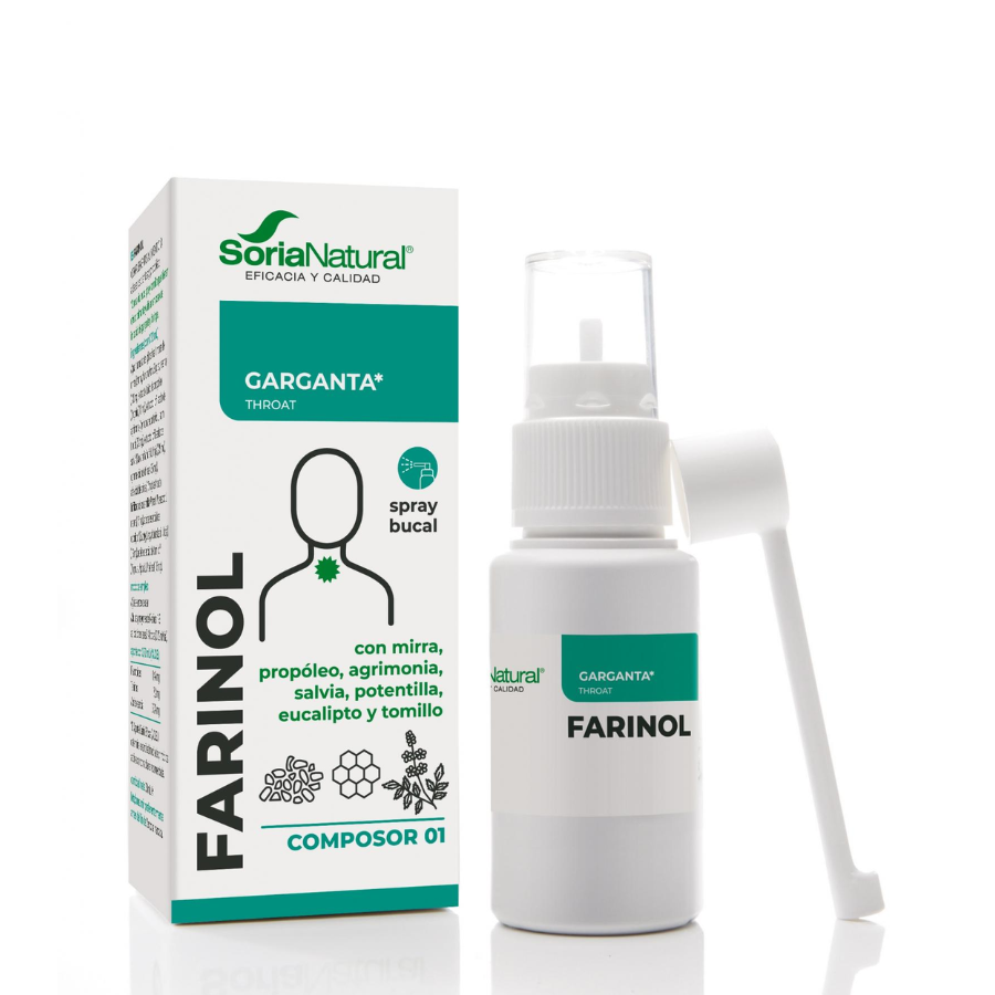 Soria Natural Farinol Composor 01 Spray 30ml – FarmatoGo