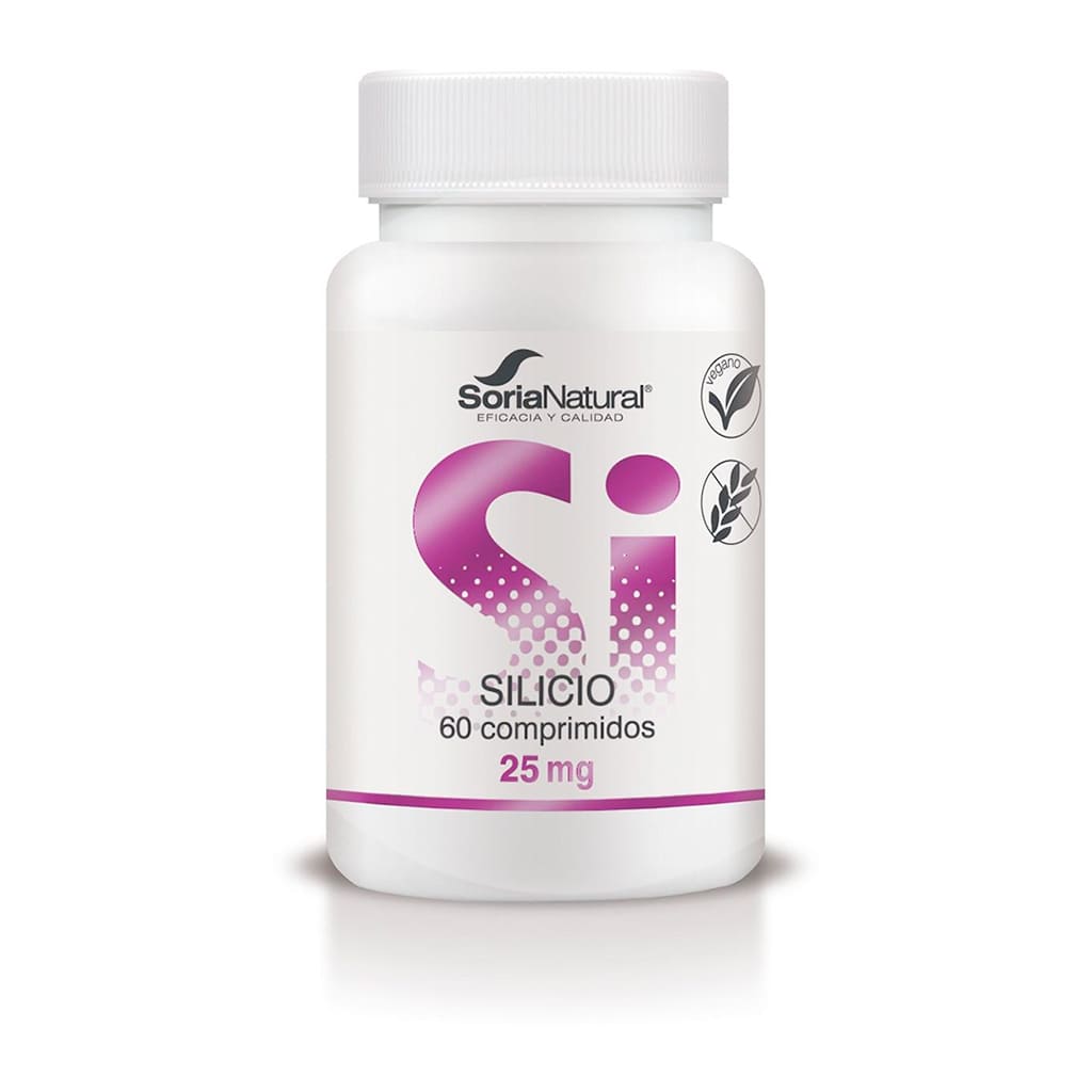 Silicio Soria Natural 24 Comprimidos | Herbolario Ágave