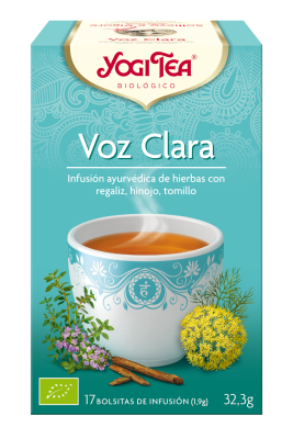 Voz Clara Yogi tea - Herbolario Akinatura | Alicante y Elche