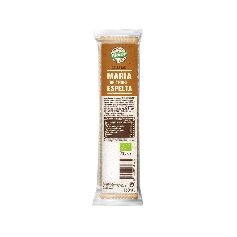 GALLETA MARIA TRIGO ESPELTA 150 g BIOCOP