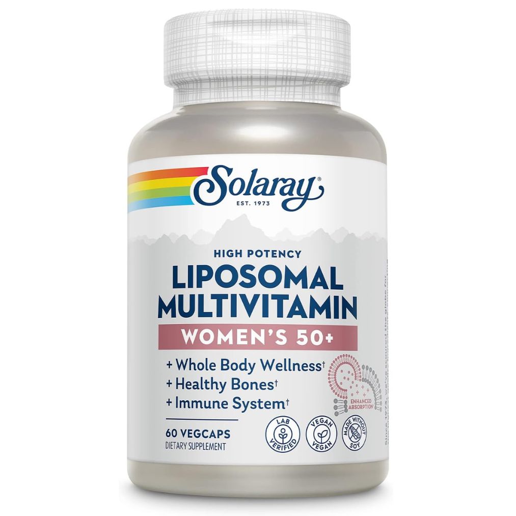 Solaray Womens 50+ Liposomal MultiVitamin - 60 VegCaps