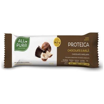 Barra Proteica Chocolate y Avellana | - All Pura - Dietetica Ferrer