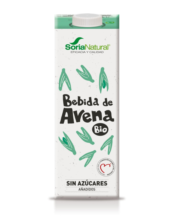 Bebida de Avena Bio 1 L Soria Natural bebida vegetal ecológica vegana