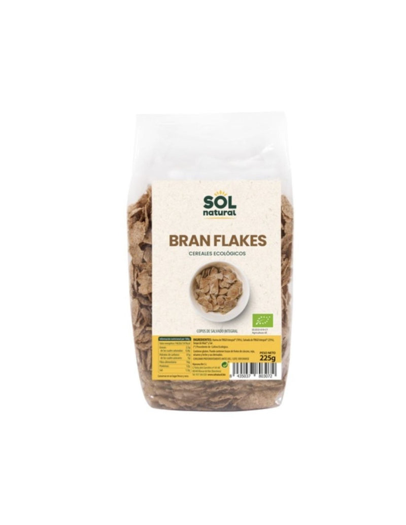 Bran Flakes Copos De Trigo 225Gr. Bio Sol Natural