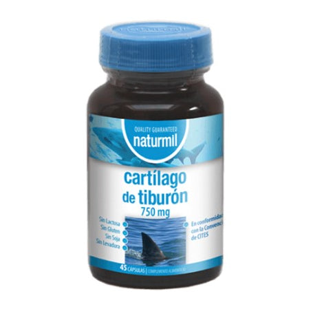Cartilago tiburon 750mg 45 cap naturmil