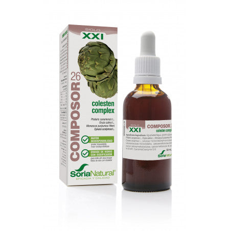 Composor 26 Colesten Soria Natural 50 ml gotas apoyo colesterol