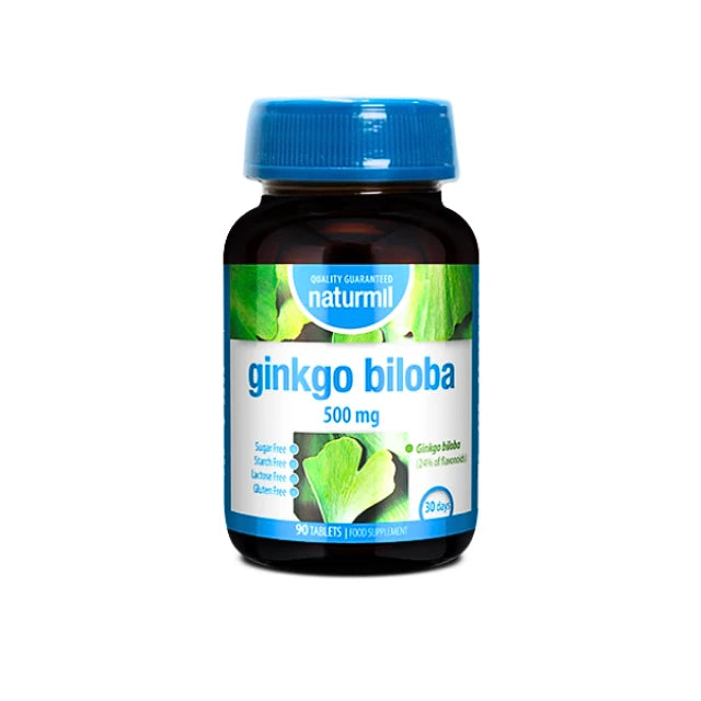 Naturmil Ginkgo Biloba 500mg x 90 Tablets | Epharmadora
