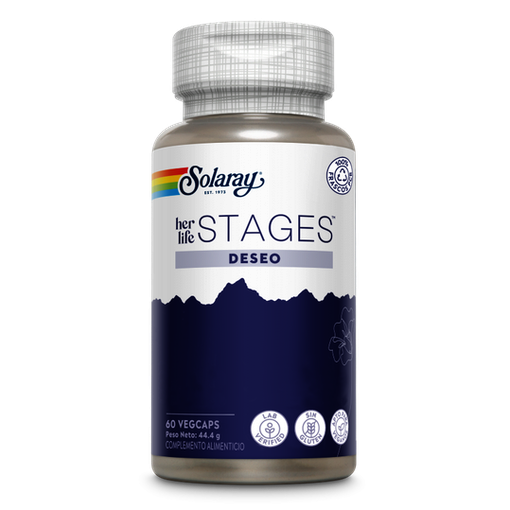 DESEO STAGES- 60 Vegcaps. SOLARAY