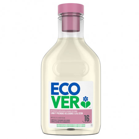 Detergente prendas delicadas 750 ml Ecover - detergente ecológico para lana y seda