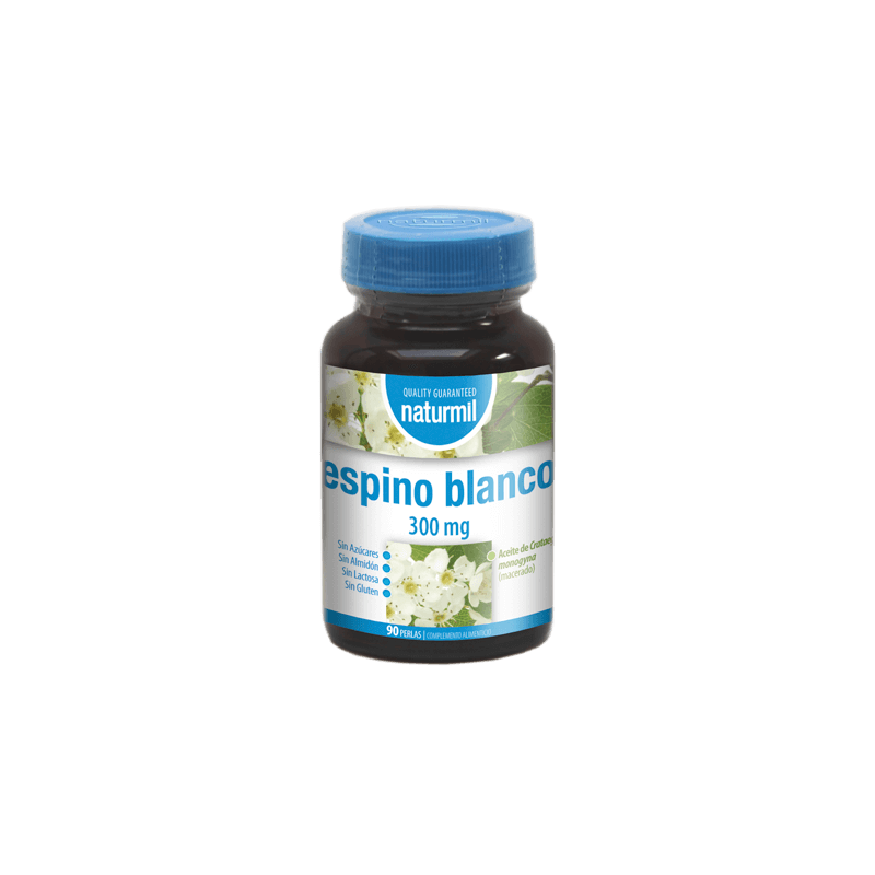 Espino Blanco 300 mg. Naturmil - 90 Perlas